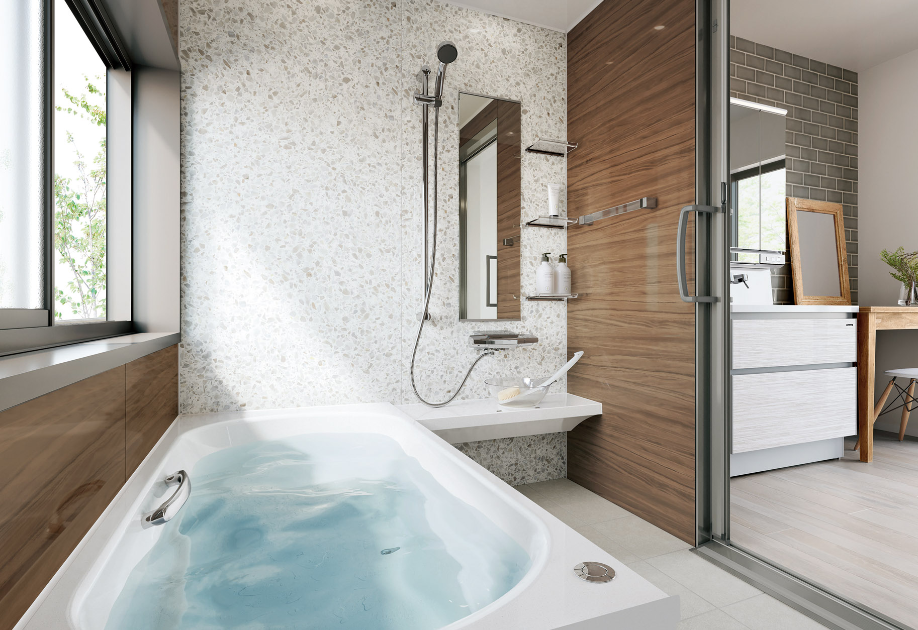 タカラスタンダードの浴室がモデルチェンジ パネルに24種類の新色 施工時間削減 タカラスタンダードの浴室がモデルチェンジ パネルに24種類の新色 施工時間削減